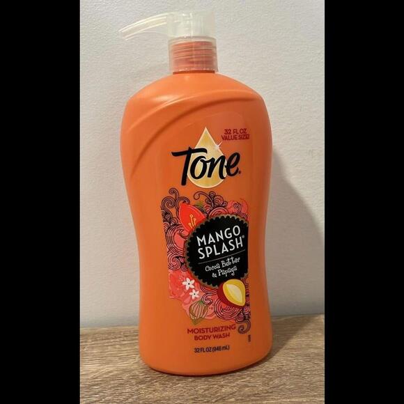 Tone Body Wash, Mango/Cocoa Butter Moisturizing 32 Oz Pump Dispenser - Picture 1 of 2